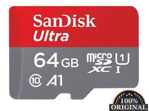 100 Original 64GB SanDisk Micro SD Card with Adapter TF Card Flash Memory Card for Samrt Phone and Table PC Camera Drone