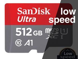 Low speed 512GB SanDisk Micro SD Card Read Speed Up to 60MBs TF Card memory card for samrt phone and table PC Camera Drone