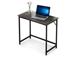 Ivinta Small Computer Desk, Modern Writing Desk for Living Room, Home Office Workstation, 31 inch Laptop PC Table for Small Space, Study Desk with Black Metal Frame Ivinta Small Computer Desk, Modern Writing Desk for Living Room, Home Office Workstation, 31 inch Laptop PC Table for Small Space, Study Desk with Black Metal Frame