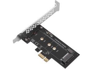 MZHOU NVME M.2 SSD M Key to PCI-e 3.0 x1 Host Controller Expansion Card,Supports M2 NGFF PCI-e 3.0, 2.0 or 1.0, NVME or AHCI, M-Key, 2280, 2260, 2242, 2230 Solid State Drives with Low Profile Bracket MZHOU NVME M.2 SSD M Key to PCI-e 3.0 x1 Host Controller Expansion Card,Supports M2 NGFF PCI-e 3.0, 2.0 or 1.0, NVME or AHCI, M-Key, 2280, 2260, 2242, 2230 Solid State Drives with Low Profile Bracket