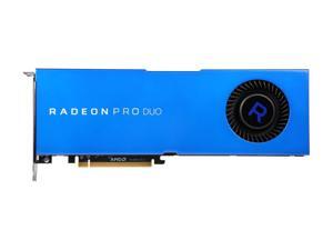 Radeon Pro Duo 100-506048 32GB (16GB per GPU) GDDR5 CrossFire Supported Full-Height/Full-Length Workstation Video Card