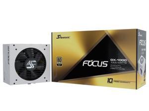 Seasonic FOCUS GX-750 White, 750W 80+ Gold, Full-Modular, Fan Control in Fanless, Silent, and Cooling Mode, 10 Year Warranty, Perfect Power Supply for Gaming and Various Application Seasonic FOCUS GX-750 White, 750W 80+ Gold, Full-Modular, Fan Control in Fanless, Silent, and Cooling Mode, 10 Year Warranty, Perfect Power Supply for Gaming and Various Application