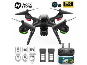 HolyStone HS130D GPS FPV Drone with 2K FHD Camera, 5G Wi-FI Transmission, Bonus Battery