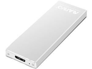 MAIWO USB to B+M key SATA M.2 SSD enclosure with aluminum case to speed 5Gbps,support M.2 2242,2260,2280