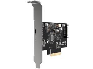 MAIWO Type USB C PCI-Express to USB 3.2 20Gbps PCI-E Express Expansion Card Adapter KC008 for Windows 8/10/Linux