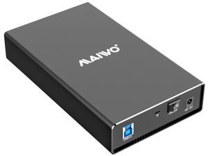 MAIWO 2.5“ 3.5" USB 3.0 to SATA 3.0 HDD SSD Docking Station Enclosure speed up to 5Gbps, Support UASP 16TB