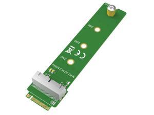 MAIWO M.2 NGFF 28Pin SSD Adapter, 12+16 PIN AHCI to M.2 NVMe Convertor Card for Read SSD Compatible with MacBook 2013-2017 Year in M-Key Slot (Only Fit in Desktop,Height 10mms,NOT fit in Laptop)