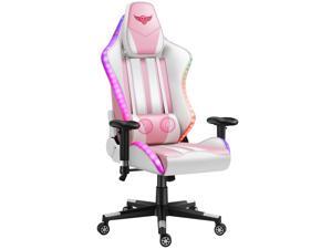 X-VOLSPORT Gaming Chairs Computer Chair with LED Light Desk Chair for Girls with Massage Study Game Chairs for Adults X-VOLSPORT Gaming Chairs Computer Chair with LED Light Desk Chair for Girls with Massage Study Game Chairs for Adults