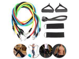 Resistance Bands 11pcs/Set for Arms Waist Legs Strength Exercise, Elastic Pull Rope Workout Fitness Set Tension Rope Home Bodybuilding Strength Training Yoga Resistance Bands 11pcs/Set for Arms Waist Legs Strength Exercise, Elastic Pull Rope Workout Fitness Set Tension Rope Home Bodybuilding Strength Training Yoga