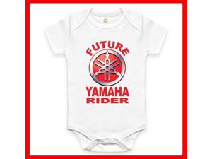 RARE NEW FUTURE YAMAHA DRIVER BABY FUNNY ONE PIECE JUMP SUIT ONE PIECE ROMPER ONESIE