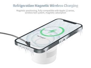 Wireless charger, Refrigeration Magnetic Wireless Charging, Charger Pad For IPhone 12 Pro Max 12 Mini Fast Charging For IPhone 12 Huawei Xiaomi 15W Quick Wireless Charger Wireless charger, Refrigeration Magnetic Wireless Charging, Charger Pad For IPhone 12 Pro Max 12 Mini Fast Charging For IPhone 12 Huawei Xiaomi 15W Quick Wireless Charger