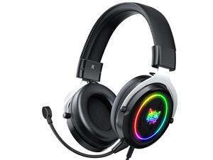 ONIKUMA PS4 Xbox One Game Headset, Sound Insulation Headset, Game Headset With RVB Light, 7.1 Surround Sound, Transparent microphone for ps5, PS4, Xbox one, PC and MAC ONIKUMA PS4 Xbox One Game Headset, Sound Insulation Headset, Game Headset With RVB Light, 7.1 Surround Sound, Transparent microphone for ps5, PS4, Xbox one, PC and MAC