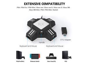Mcbazel KX Keyboard & Mouse Converter Adapter for N-Switch/Xbox One/PS4/PS3 Mcbazel KX Keyboard & Mouse Converter Adapter for N-Switch/Xbox One/PS4/PS3