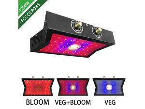 LED Grow Light, COB LED Plant Growing Lamp with Adjustable Veg and Bloom Switch Full Spectrum Growing Lamps Double Chips for Professional Greenhouse Hydroponic Indoor Plants (1200W) LED Grow Light, COB LED Plant Growing Lamp with Adjustable Veg and Bloom Switch Full Spectrum Growing Lamps Double Chips for Professional Greenhouse Hydroponic Indoor Plants (1200W)
