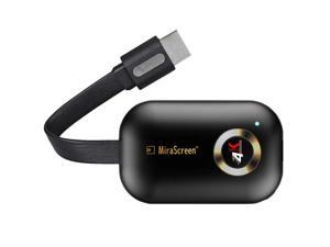 4K HDMI Wireless Display Dongle,WiFi HDMI Adapter Connector Support Airplay DLNA Miracast for iOS Android/Windows/Mac (Black) 4K HDMI Wireless Display Dongle,WiFi HDMI Adapter Connector Support Airplay DLNA Miracast for iOS Android/Windows/Mac (Black)