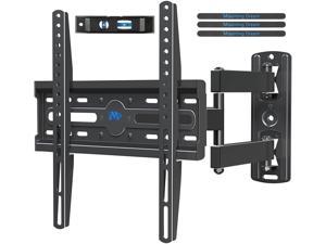 UL Listed TV Mount TV Wall Mount Swivel and Tilt for 26-55 Inch TV, Perfect Center Design, Full Motion TV Wall Mount Bracket with Articulating Arm up to VESA 400x400mm, 60 lbs, MD2377