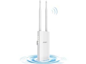 AC1200 High Power Outdoor Wireless Access Point with Poe, 2.4GHz 300Mbps or 5.8GHz 867Mbps Dual Band 802.11AC Wireless WiFi Access Points/Router/Bridge/Repeater,  Outdoor WiFi Coverage