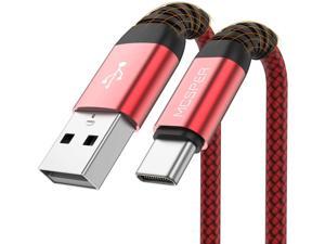 USB Type C Cable 66FT 3Pack USB C Charger Cable Nylon Braided Fast Charging Sync Cord Compatible Samsung Galaxy Note 9 8 S10 S9 S8 PlusV20 G5 G6 Google Pixel 2 XLNexus 5X6POnePlus
