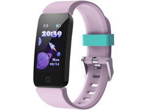 Fitness Tracker Watch for Kids Boys Girls, Waterproof Health & Activity Tracker for Kids with Step Calories Counter, Heart Rate, Sleep Monitor, Great Kids Gift