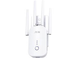 WiFi Range Extender 1200Mbps, Wi-Fi Booster Wi-Fi Signal Booster for Home 2021 Upgraded Model 2.4GHz & 5GHz WiFi Extender Dual Band with Ethernet Port
