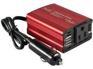 150W Car Power Inverter 12V DC to 110V AC Converter with 3.1A Dual USB Car Charger 150W Car Power Inverter 12V DC to 110V AC Converter with 3.1A Dual USB Car Charger