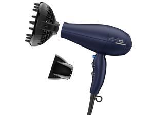 Watt Texture Styling Hair Dryer for Natural Curls and Waves, Dark Blue, 1 Count