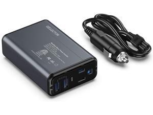 150W Car Power Inverter, DC 12V to 110V AC Converter with 2 USB Ports Charger, Thinner Design with ETL Listed Car Adapter 150W Car Power Inverter, DC 12V to 110V AC Converter with 2 USB Ports Charger, Thinner Design with ETL Listed Car Adapter
