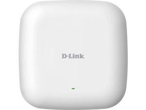 PoE Access Point AC1300 Wave 2 Dual Band Wireless Internet Network Compact Design Wall Ceiling Mountable WiFi AC AP (DAP-2610) , white