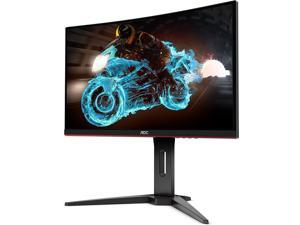 C24G1A 24" Curved Frameless Gaming Monitor, FHD 1920x1080, 1500R, VA, 1ms MPRT, 165Hz (144Hz supported), FreeSync Premium, Height adjustable Black