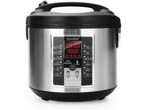 Rice Cooker, Slow Cooker, Steamer, Stewpot, Saute All in One (12 Digital Cooking Programs) Multi Cooker (5.2Qt ) Large Capacity, 24 Hours Preset & Instant Keep Warm