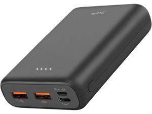 USB C Power Bank 10000mAh Battery Pack with Quick Charge 30 Compatible with Nintendo Switch Charger iPhone 1211XsXS MaxXR iPad Pro C10QC Black