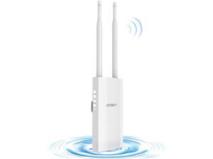 AC1200 High Power Outdoor Wireless Access Point with Poe, 2.4GHz 300Mbps or 5.8GHz 867Mbps Dual Band 802.11AC Wireless WiFi Access Points/Router/Bridge/Repeater, for Outdoor WiFi Coverage