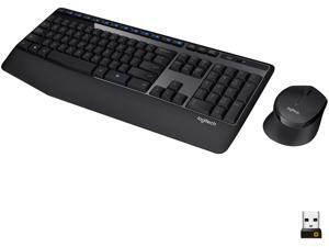 Logitech MK345 12-Function Keys 2.4GHz 1000DPI USB RF Wireless Keyboard & Mouse Combo Logitech MK345 12-Function Keys 2.4GHz 1000DPI USB RF Wireless Keyboard & Mouse Combo