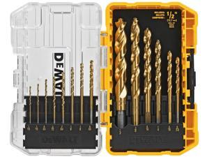 DEWALT Drill Bit Set, Titanium, 14-Piece DEWALT Drill Bit Set, Titanium, 14-Piece