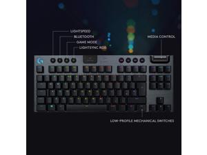 Logitech Lightspeed Wireless RGB Mechanical Gaming Keyboard G915 TKL