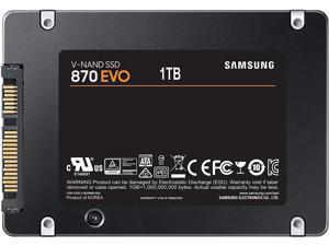 SAMSUNG 870 EVO SATA III SSD 1TB 2.5 Internal Solid State Hard Drive