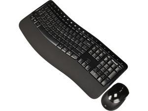 Microsoft Wireless Ergonomic Keyboard and Mouse Combo Desktop 5050 - Black