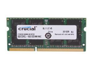 Crucial Laptop Memory Mac CT8G3S160BM 8GB 2RX8 DDR3L 1600Mhz(PC3 12800) 204-Pin 1.35V SODIMM RAM For HP Pavilion 23-q171d TouchSmart All-in-One Crucial Laptop Memory Mac CT8G3S160BM 8GB 2RX8 DDR3L 1600Mhz(PC3 12800) 204-Pin 1.35V SODIMM RAM For HP Pavilion 23-q171d TouchSmart All-in-One