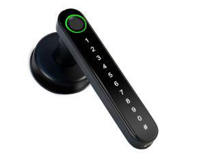 Loqness Smart Latchbolt Lock Bluetooth Electronic Deadbolt Door Lock Smart Lock 4-in-1 Keyless Entry Compatible with Fingerprint,Anti-peep Code,APP,Mechanical Key Loqness Smart Latchbolt Lock Bluetooth Electronic Deadbolt Door Lock Smart Lock 4-in-1 Keyless Entry Compatible with Fingerprint,Anti-peep Code,APP,Mechanical Key