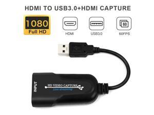 Portable USB 3.0 HDMI-compatible Game Capture Card 1080P placa de video Reliable streaming Adapter For Video Vlive Portable USB 3.0 HDMI-compatible Game Capture Card 1080P placa de video Reliable streaming Adapter For Video Vlive