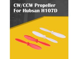 CW/CCW Propellers Spare Blade Main Props Propeller For Hubsan H107D RC Quadcopter 55mm Paddle Blade Drone Accessories CW/CCW Propellers Spare Blade Main Props Propeller For Hubsan H107D RC Quadcopter 55mm Paddle Blade Drone Accessories
