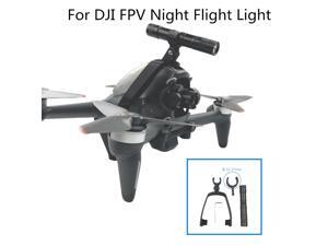 Suitable for DJI FPV Night Light Modification Searchlight Flashlight Fill Light Night Flight Rescue Without Battery Suitable for DJI FPV Night Light Modification Searchlight Flashlight Fill Light Night Flight Rescue Without Battery
