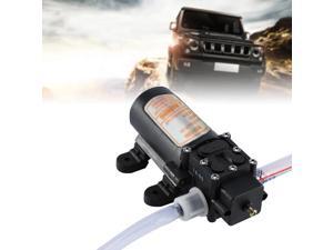 Oil Pump Suction Pump Pump Oil Drain Device Vehicle Oil Suction Pump Transfer for Boat Engine - 12V 60 W - Incl. 11Mm / 8Mm / 6M