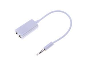 3.5mm Double Earphone Headphone Splitter Cable Cord Adapter Jack Plug Audio Cable Cellphone Accessories 3.5mm Double Earphone Headphone Splitter Cable Cord Adapter Jack Plug Audio Cable Cellphone Accessories