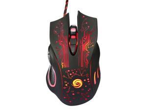 5500DPI 6-Button LED USB Optical Wired Gaming Mouse for Pro Gamer