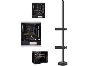 Graphics Card GPU Brace Support Video Card Sag Holder/Holster Bracket, Anodized Aerospace Aluminum, Single or Dual Slot Cards Black (G205) Graphics Card GPU Brace Support Video Card Sag Holder/Holster Bracket, Anodized Aerospace Aluminum, Single or Dual Slot Cards Black (G205)