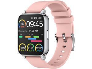 Smart Watch for Women 1.69" Touch Screen Fitness Tracker Watch IP67 Waterproof Smartwatch with Heart Rate and Sleep Monitor, Step Counter Sport Running Watch for Android and iOS(Pink) Smart Watch for Women 1.69" Touch Screen Fitness Tracker Watch IP67 Waterproof Smartwatch with Heart Rate and Sleep Monitor, Step Counter Sport Running Watch for Android and iOS(Pink)