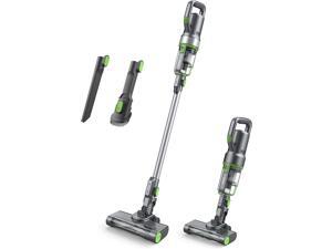 Cordless Vacuum Cleaner - Up to 40 Min Runtime, 4 in 1 Stick Handheld Vacuum Cleaner with Powerful Motor LED Headlights for Home Hard Floor Carpet Car Pet