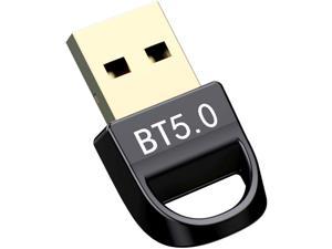 USB Bluetooth Adapter -  USB Bluetooth Dongle for PC, Desktop, Laptop, Bluetooth Speakers, Headphones, Keyboards, Mouse, Printers, PS4, Xbox (Support Windows 10/8.1/8/7)