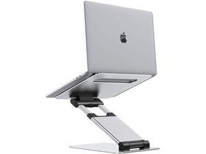 Laptop Stand, Ergonomic Aluminum Laptop Mount Computer Stand for Desk, Detachable Laptop Riser Notebook Stand Compatible with MacBook Air Pro, Dell XPS, More 10-16" Laptops - Gray Laptop Stand, Ergonomic Aluminum Laptop Mount Computer Stand for Desk, Detachable Laptop Riser Notebook Stand Compatible with MacBook Air Pro, Dell XPS, More 10-16" Laptops - Gray